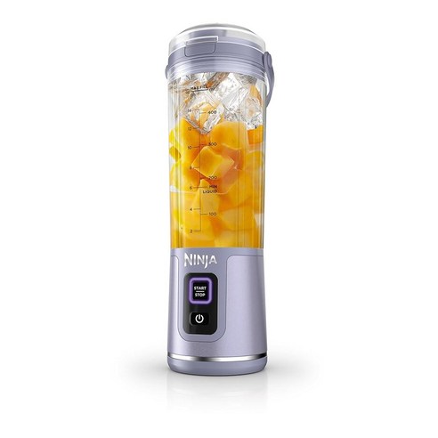 닌자 충전식 휴대용 쉐이크 블렌더 532ml 틴트라벤더