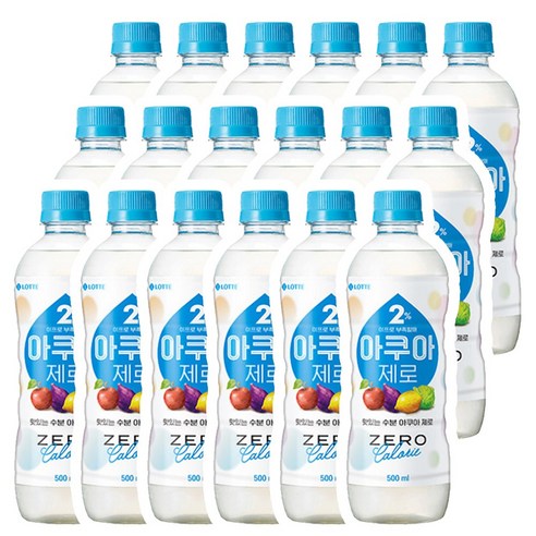 2% 이프로부족할때 아쿠아제로, 500ml, 35개