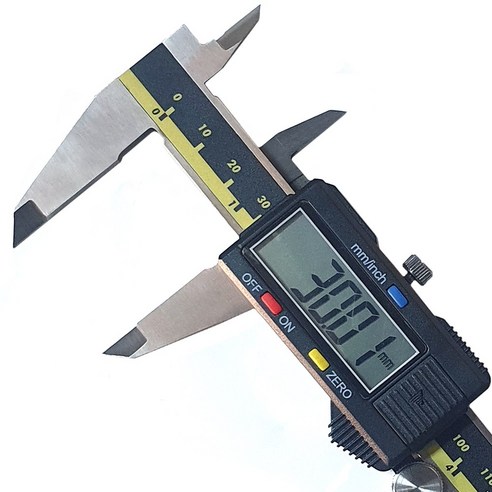 고정밀 디지매틱 캘리퍼스 150mm 200mm 300mm 버니어 노기스 디지털 전자 측정기구 전문가용 두께 디지탈 정밀 측정, 고정밀 디지매틱 캘리퍼스 300mm, 1개