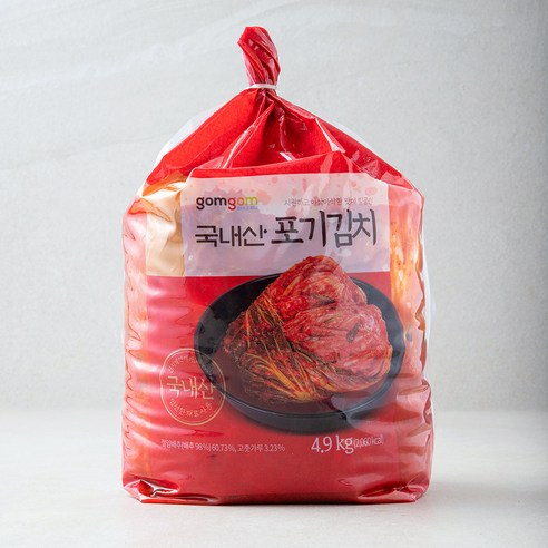 곰곰 국내산 포기 김치, 2kg, 1개