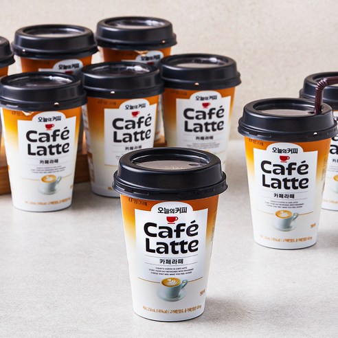 빙그레 오늘의 커피 카페라떼, 250ml, 20개
