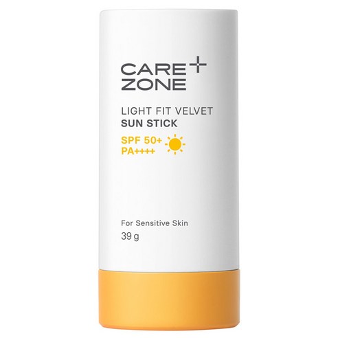 케어존 라이트핏 벨벳 선스틱 SPF50+ PA++++, 1개, 39g
