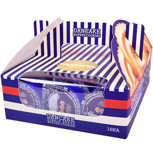 댄케이크 버터쿠키 싱글서브, 450g, 1개