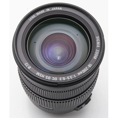 일본직발송 2. 시그마(SIGMA) SIGMA 고배율 줌 렌즈 18-200MM F3.5-6.3IIDC OS HSM 캐논용 APS-C 전용 B00, One Size, One Color