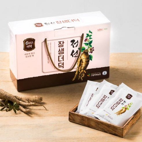 정선 장생더덕즙 100ml x 30포 1박스
