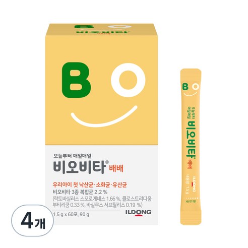 비오비타 배배 유아 유산균, 90g, 1개
