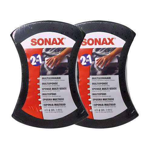 소낙스 멀티스펀지, 1개, 블랙