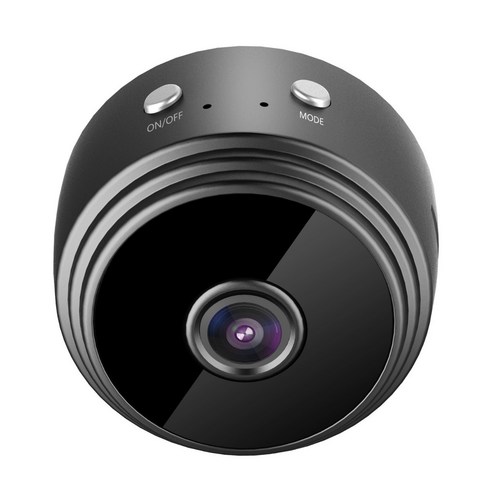 (1+1) 가정용 가계용 초미니 1080P 무선 실내 CCTV 초소형 감시카메라 WIFI 핸드폰연결 *2개, 1080P 무선 카메라(블랙)*2