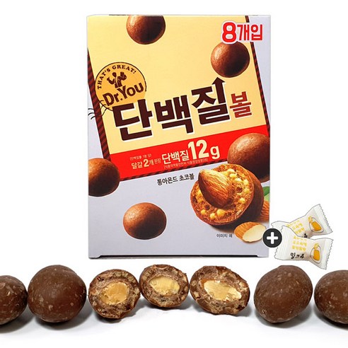 닥터유 오리온 단백질볼 미니, 192g, 6개
