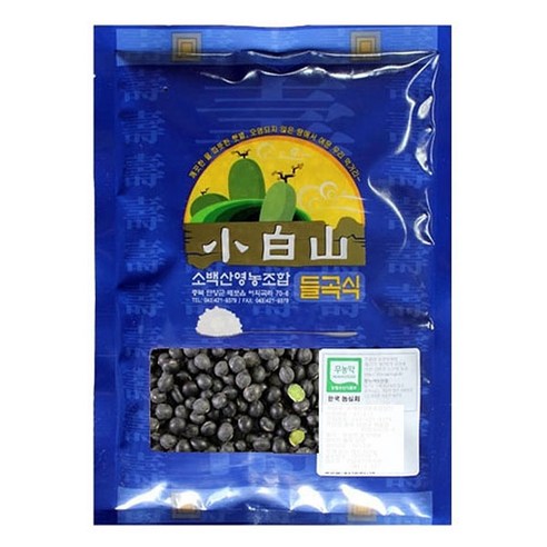 소백산 무농약 잡곡류 적두 약콩 서리태 참깨 깐녹두 500g 중 택1, 1박스, 06.무농약 조각콩5곡 500g