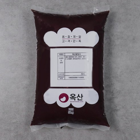 옥산 빙수팥 5kg 팥빙수, 1개