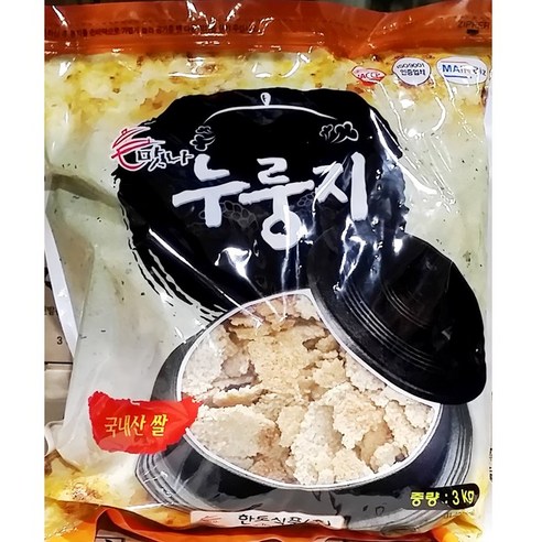 한도식품 맛나 누룽지, 4.5g, 6개