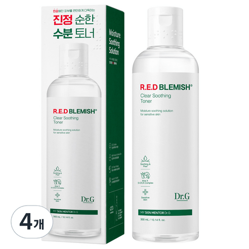 닥터지 레드 블레미쉬 수딩 토너, 200ml, 2개