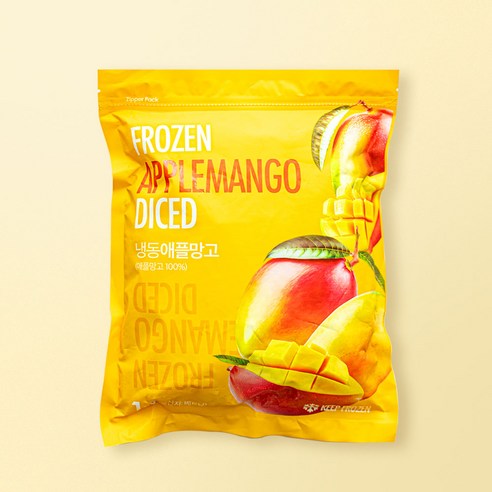 이노푸드 냉동 애플망고, 1kg, 3개