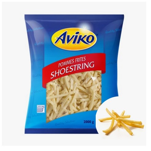 아비코 슈스트링7mm(2kg) 감자스틱 즉석식품요리 간식, 2kg, 1개
