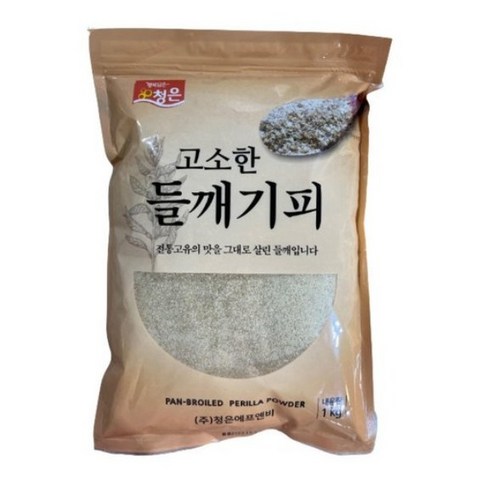 청은 고소한 들깨기피, 1kg, 11개, 1kg