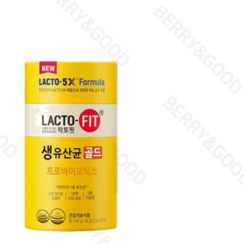 [품질보증]락토핏 골드 생유산균 종근당건강 2g X 50포 5X 포뮬라 리뉴얼100% 정품, 100g, 1개