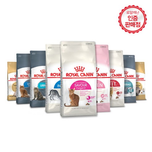 로얄캐닌 고양이 사료 400g 소포장 모음, 휘트 400g