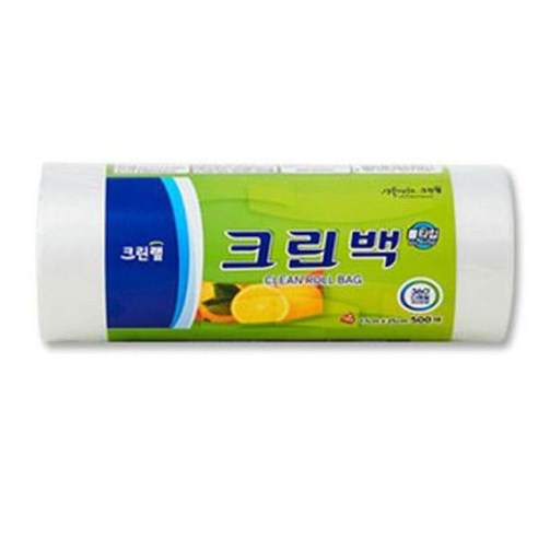 삼신유통)크린랩롤백17*25 500매, 4개, 500매입, 소(S)