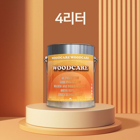 우드케어 오일스테인 woodcare 4리터, 06.WC-725(연두), 투유 ♥06.(WC-725(연두)♥투유