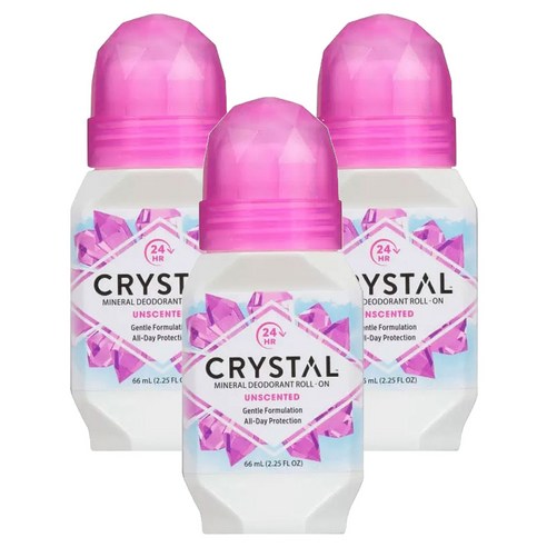 크리스탈 미네랄 바디 데오도란트 롤온, 1개, 66ml