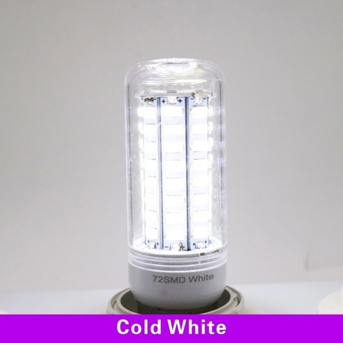 E27 E14 LED 옥수수 전구 24 36 48 56 69 72 LEDs SMD 5730 220V 램프 샹들리에 촛불 조명, 1개