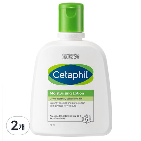 세타필 모이스춰라이징 대용량 로션, 591ml, 2개