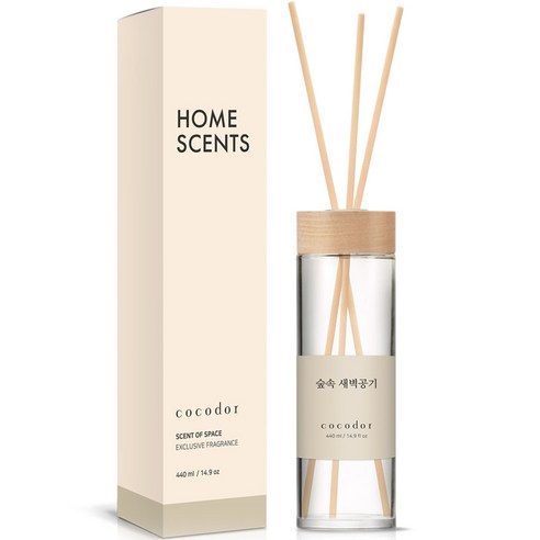 코코도르 우드 디퓨저, 숲속 새벽공기, 440ml, 1개