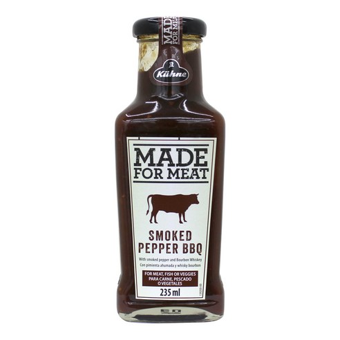올가 퀴네 스모크드페퍼바베큐소스 (235ml) 고기와찰떡궁합 맛있는소스, 235ml, 5개