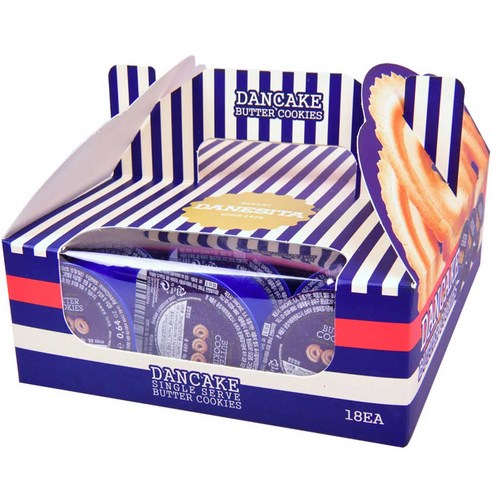 댄케이크 버터쿠키 싱글서브, 450g, 1개