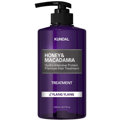 쿤달 허니 앤 마카다미아 헤어 트리트먼트 일랑일랑향, 500ml, 1개