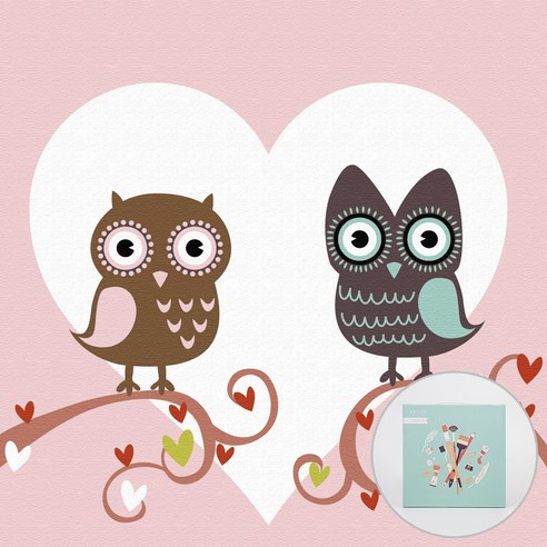 아트조이 DIY 명화그리기 20 x 20 cm, 랙돌 고양이, 1개