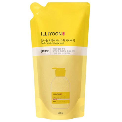 일리윤 프레쉬모이스춰 바디워시 리필, 500ml, 1개