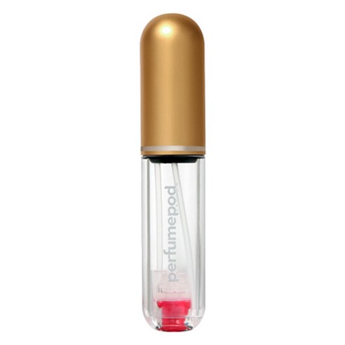 트라발로 퍼퓸팟 퓨어 펌핑식 충전 휴대용 향수공병 5ml, 1개, 블랙