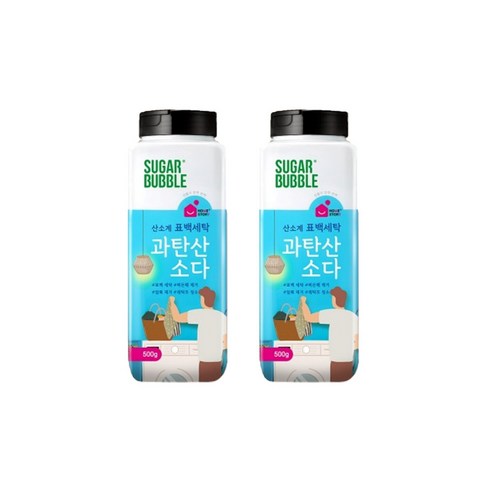 슈가버블 과탄산소다 500g x 2, 단품, 2개