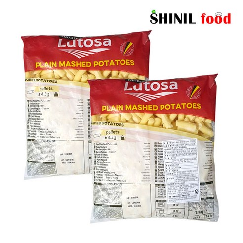 루토사 플레인 매쉬드 포테이토 감자튀김 1kg, 1개