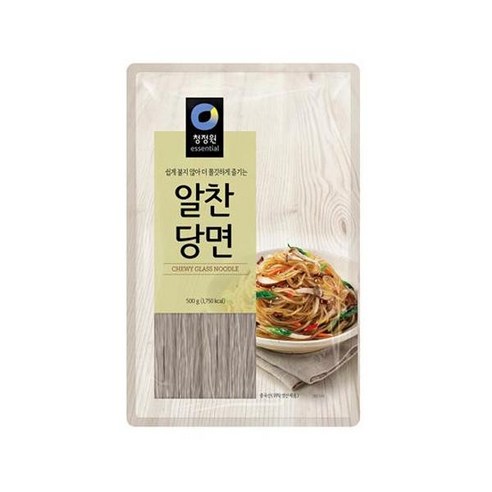 청정원 알찬당면, 2개, 1kg