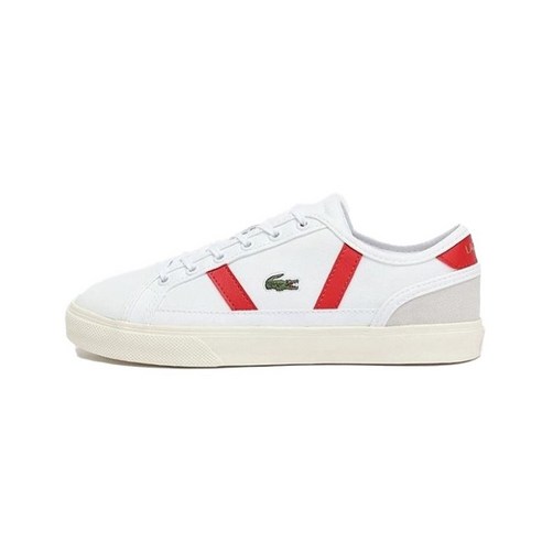 에스마켓 라코스테 SIDELINE PRO 222 1 CFA 7-44CFA0011 WHT/RED