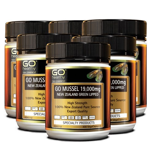 [고헬씨] 초록입홍합 19000mg (300정) 6개, 300정