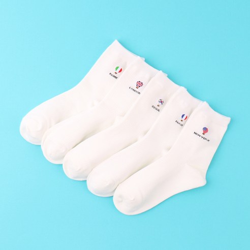 올삭스 여성용 시티투어 발목양말
