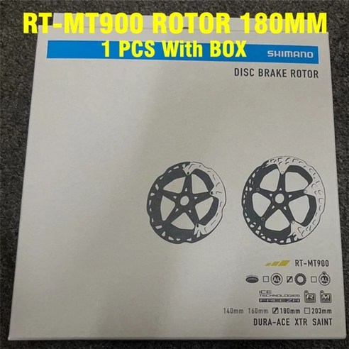 Shimano xt xtr ultegra sm rt mt800 mt900 rt70 센터, mt900 180mm 박스 1p, 1개