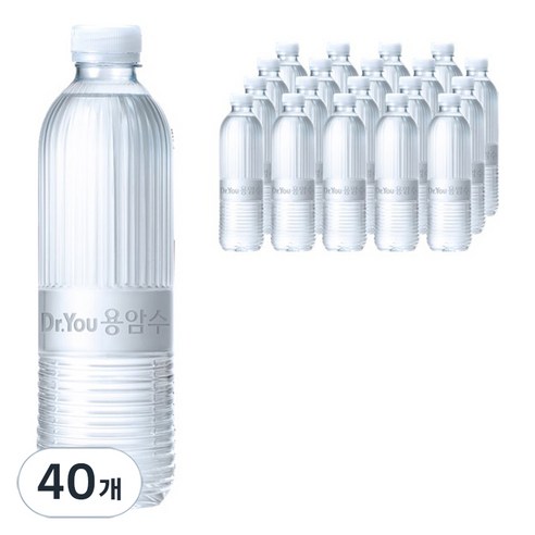 닥터유 제주용암수 무라벨, 2L, 12개