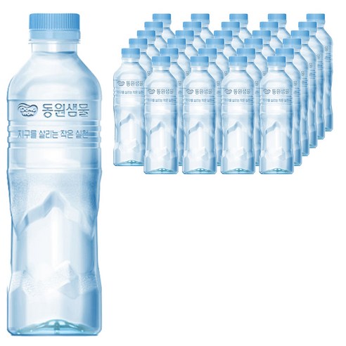동원 샘물 무라벨, 500ml, 160개