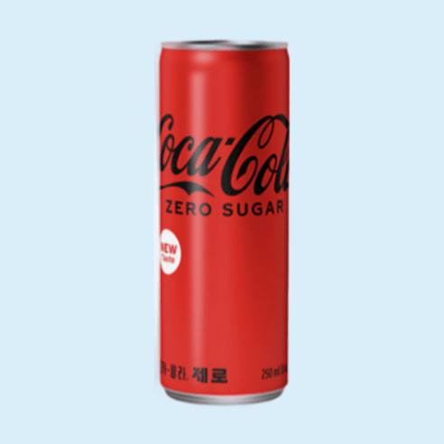 코카콜라 제로, 250ml, 120개