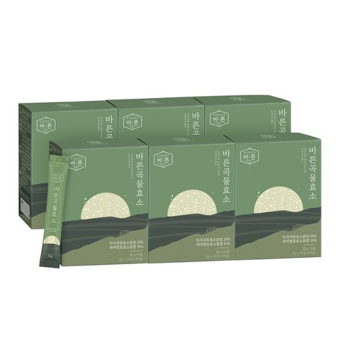 바른 곡물효소 누룽지맛, 90g, 1개