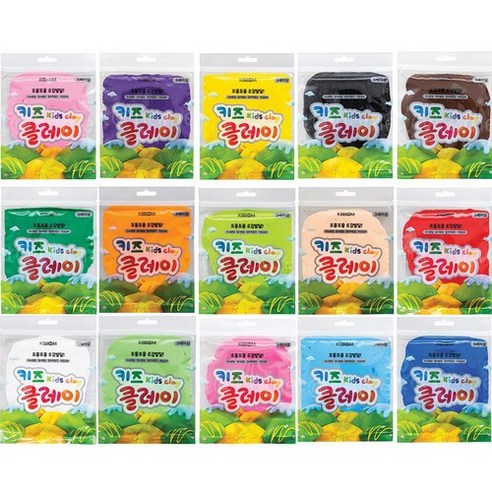 키즈클레이 50g, 8개