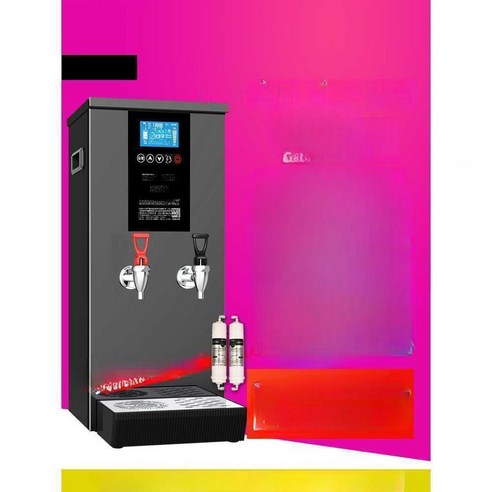 편의점 카페 탕비실 온수기 물 끓이는 기계 라면 커피, 40L 이코노미 모델- 실버