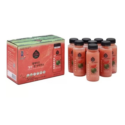 코스트코 엘제이드 얼린 생 수박주스 250ml x 8, 코스트코 엘제이드 얼린 생 수박, 8개