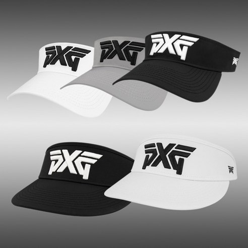 PXG 모자 프로라이트 썬캡 스포츠 바이저 골프모자 남녀공용, 2 - 투어 톨바이저, BLACK