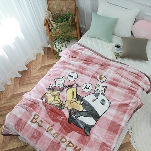 단잠 극세사 담요 밍크담요 블랭킷 겨울이불